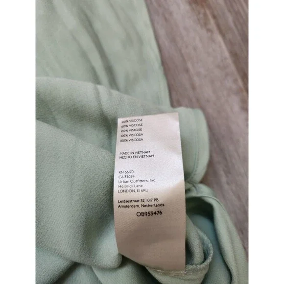 NWT Anthropologie Elyse Slip Dress Maxi Cowl Neck Sleeveless Mint Green Sz XS - Picture 8 of 14
